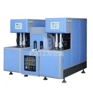 Quality 2 Station Semi Automatic PET Blow Moulding Machine Semi Auto Bottle Blower wholesale
