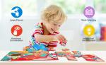 Paper Board Floor Puzzle Toys Level-Up Jigsaw Puzzle Games For Children