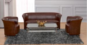 Quality Modern PU leather China reception office sofa wholesale