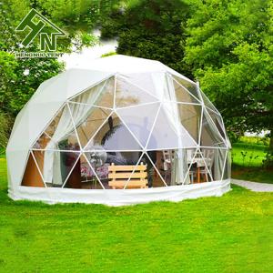 Quality Small Dome Tent Camping Igloo Geodesic Dome Tent Install On The Snow wholesale