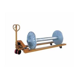 Quality Hydraulic Empty Warp Beam Transport Trolley Textile Industry Fabric Pack And Roll wholesale