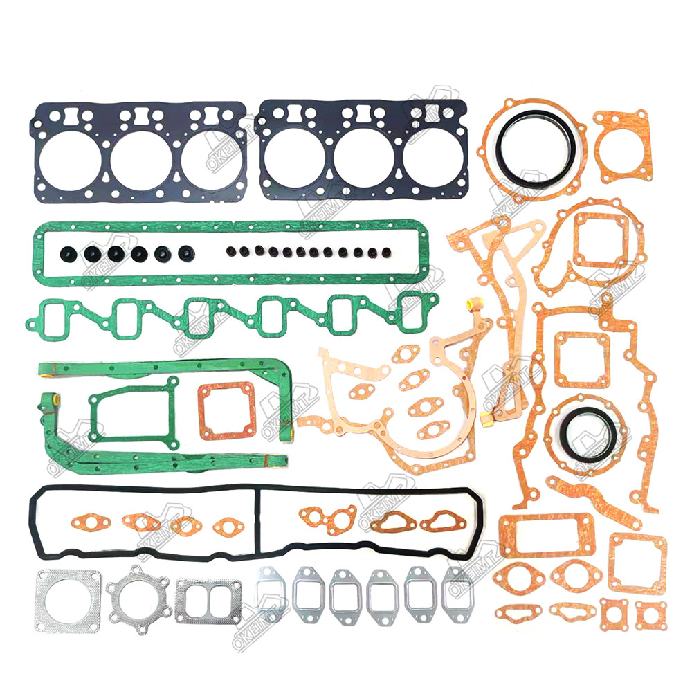Construction Machinery Engine Parts Full Gasket Kit DE12 Metal