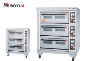 Quality CE Commercial Bakery Kitchen Equipment Stainless Steel Deck Oven wholesale
