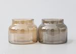 Customized Elegant Romantic Round Glass Candle Jar Decoration Candle Jar for