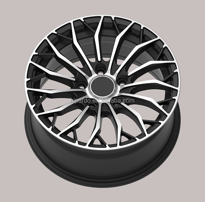 17 Inch Custom Made Aftermarket Mag Wheels Black Finishing