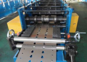 Quality Supermarket Shelves Automatic Roll Forming Machine Cr12 Cutter Standard wholesale