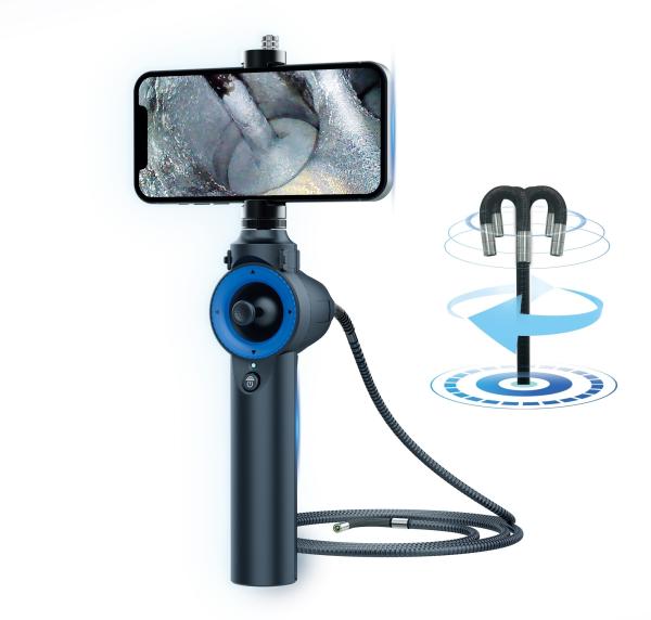 Waterproof Articulating Inspection Camera USB 2.0 Compatible Android IOS All Way