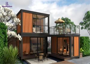 Quality Home Office 2 Story Modular House Prefabricated In Multiple Scenarios wholesale
