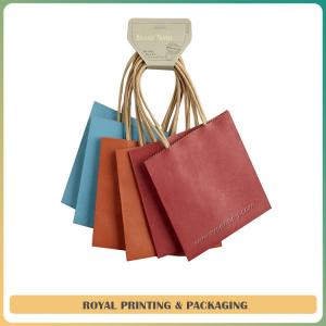 Quality high quality paper bag customize made by kraft paper wholesale
