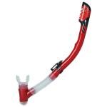 Silicone Mouthpiece Dry Top Snorkel Set PVC Tube For Swimming Diving