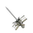 Early Discharge Stainless Steel Lightning Rod , ESE Lightning Arrester Silver