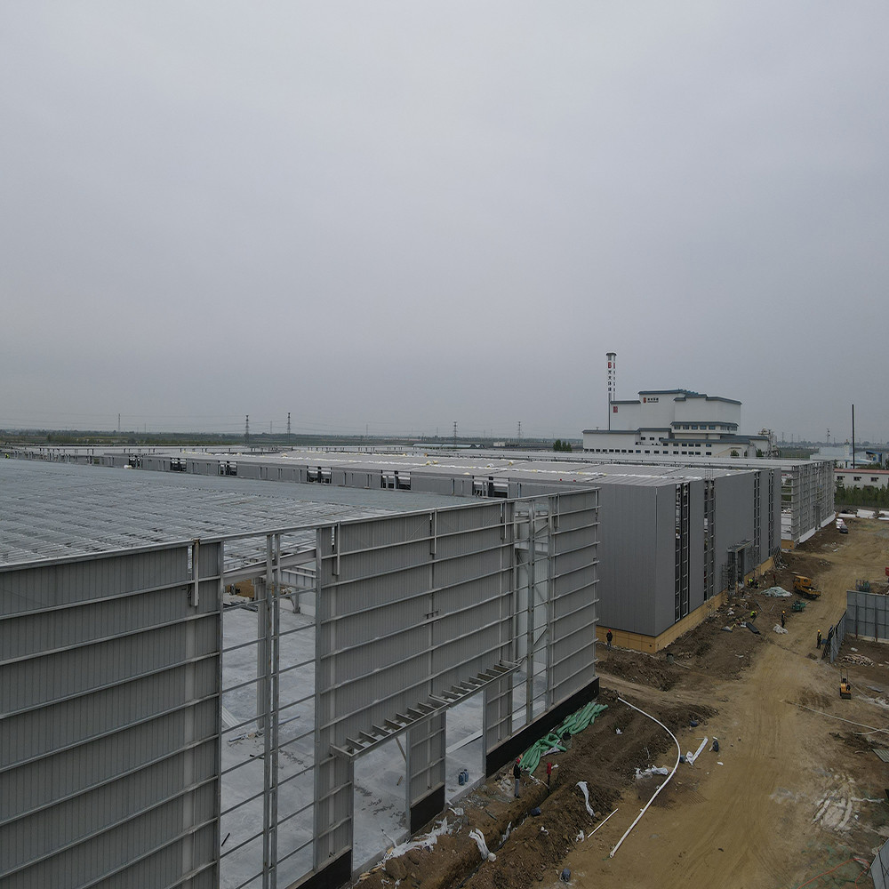 Prefabricated Q235 Steel Structure Workshop Buildings Waterproof Fire Resistance