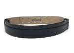 Customized Black 40mm Womens Genuine Leather Belt
