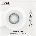 KSSEYE Natural Color Contact Lenses Blue Fashion Cosmetic Colored Eye Contact