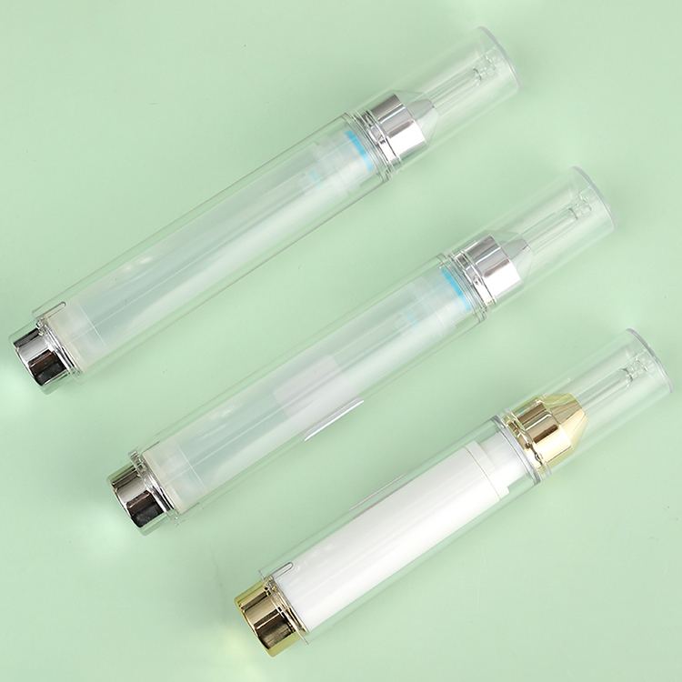 Customized Colors Skincare Airless Lotion Pump Bottle 1oz 2oz 3oz 4oz 5oz 8oz Matte White Airless Frosted for Serum Cream