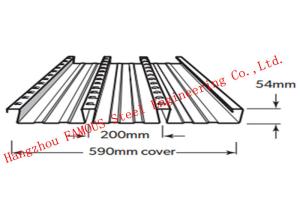 Quality Bondek Alternative Structural Steel Deck For Concrete Construction Formworks wholesale