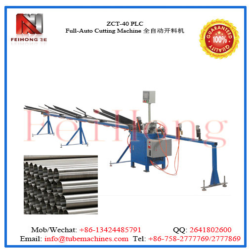 heater tubular cutter ZCT-40PLC Full-Auto Cutting Machine