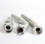 Stainless Steel Hydraulic Hose Fitting 45 Degree SAE Flange 87641 for Heavy Duty