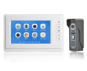 Quality 1000TVL Wired Video Door Phone System 800x480 Color Recording Entry Control wholesale