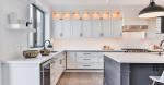 Customized Veneer Color Shaker Inset Framed Design Kitchen Cabinet for Villa