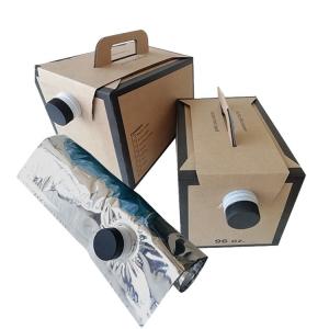Quality custom wholesale 2L/3L/5L disposable Coffee bag in box with valve coffee box dispenser wholesale