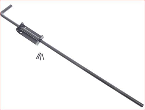 Outdoor Living Heavy Duty Drop Rod Tube Gate Anchor with Powder Coated Stainless Steel