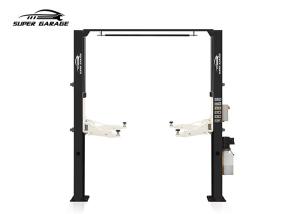 Quality Double Cylinder Car Lifting Equipment Lifting Height 1850mm Auto Hoist Two Post Clear Floor Lift wholesale