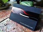 Latest Fancy Black Business Cards , Customized Printed Velvet business cardsWith