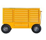 Stainless Steel Handles Industrial Heavy Duty Tool Box Trolley with Drawers and