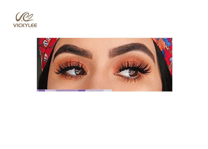 Lightweight 11MM Natural False Eyelashes For Stage