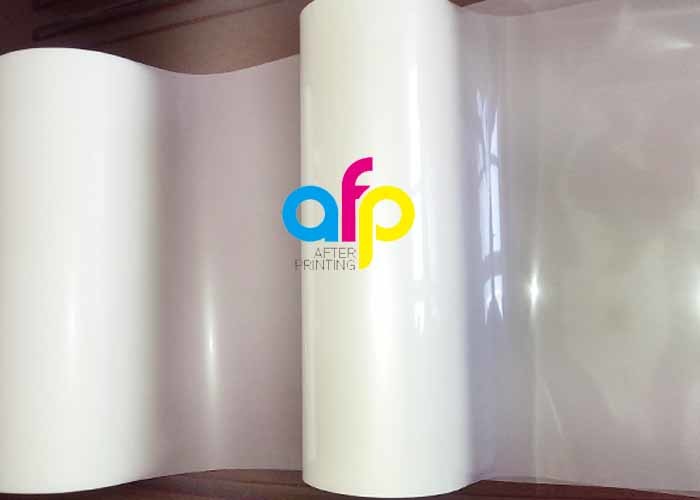 Glossy / Matte Finishing Thermal Roll Laminating Film 250 Micron Thickness