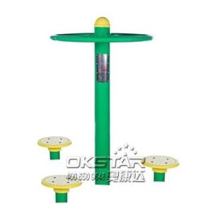 Quality outdoor fitness equipments steel based zinc powder coating Hip Twister-OK-Z05 wholesale