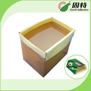 Quality Yellow Hot Melt Pressure Sensitive Adhesive , Adhesive Hot Melt For Pantry Pest Trap wholesale
