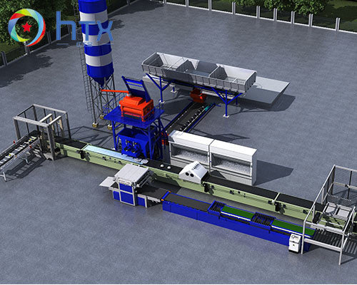 Efficient Wall Panel Production Line Easy To Operate Artificial Stone Product Line