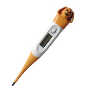 Quality flexible tip medical digital thermometer cartoon character dog thermometer wholesale