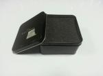 Empty Gift Tin With Black Color Printed ,Watch Packaging Box ,Looks Graceful And