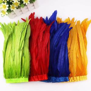 Quality Carnival costumes rooster coque feather fringe trimming wholesale