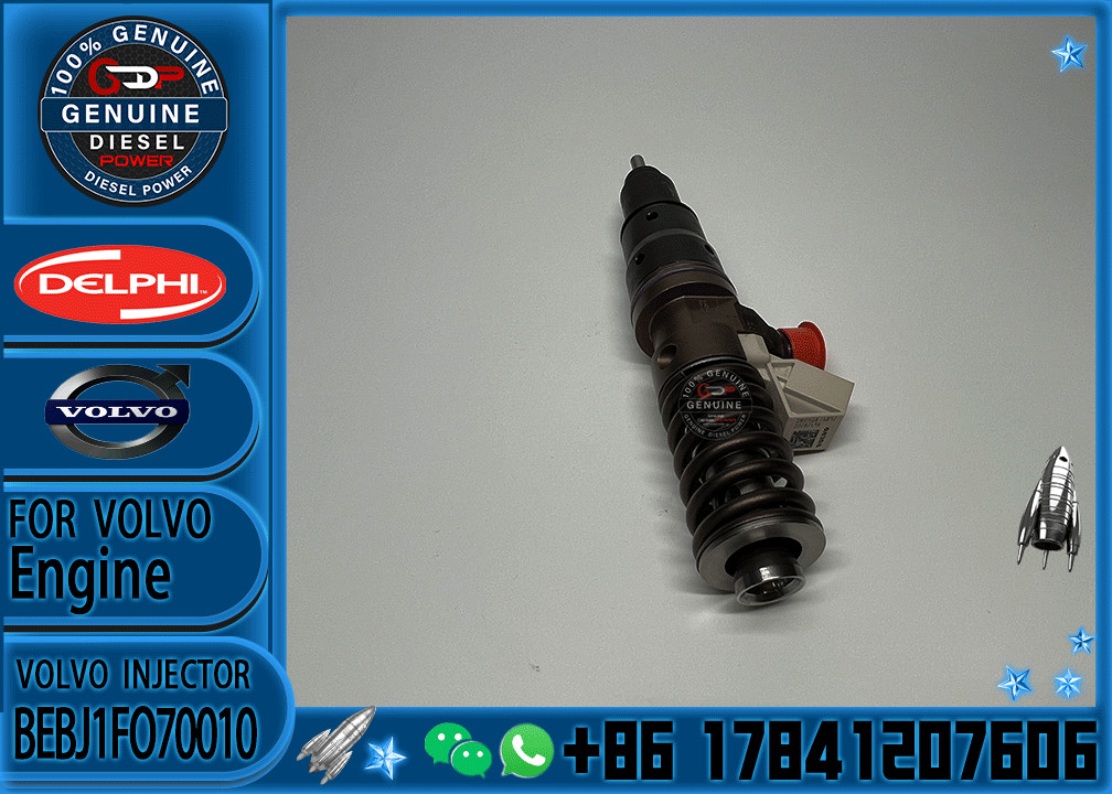 Common Rail Diesel Fuel InjectorBEBJ1FO70010 33800-84300 BEBJ1F05002 22282199 22282202 1112010-E9500 for F2E/BEBJ
