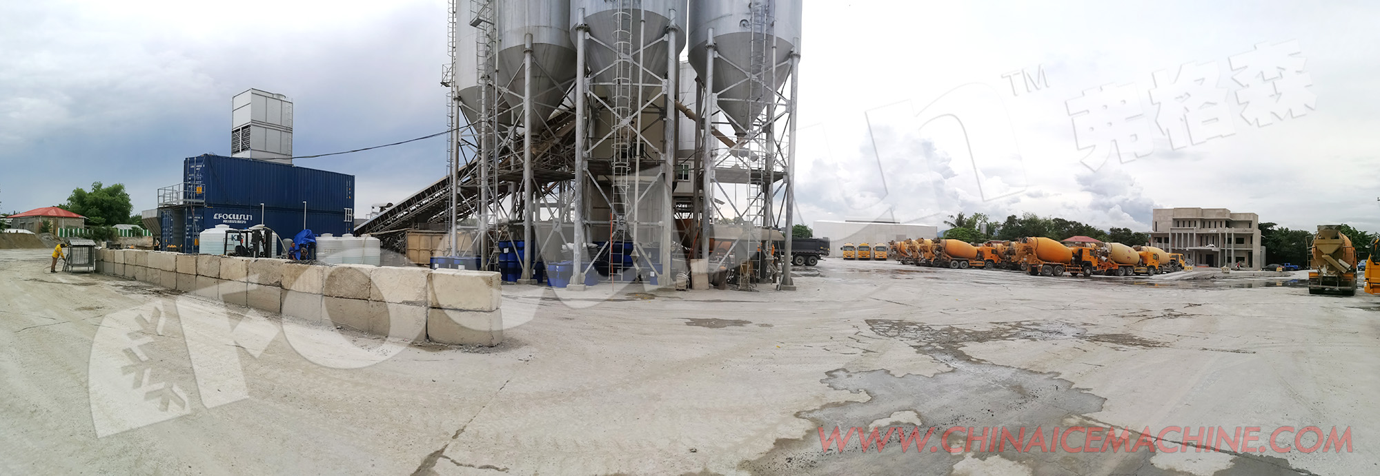 Condition PLC Controlled Water Chiller with Accurate Temperature Control and COP 3.5KW
