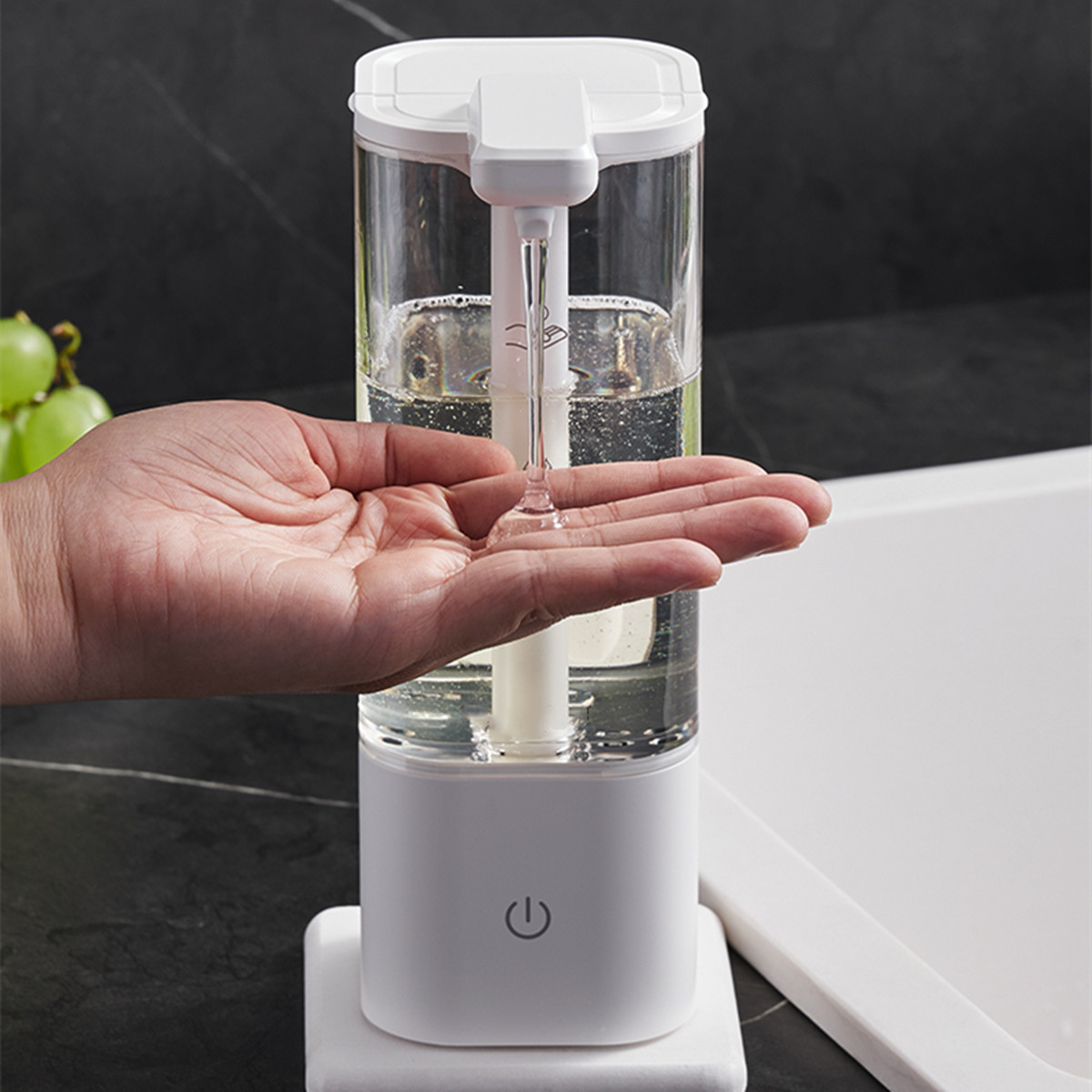 Countertop Bottle Soap Dispenser Automatic Liquid Soap Pump 550ML IPX5