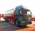 25m3 6x4 Cement Tanker Truck , Strong Carbon Steel Tank Cement Carrier Truck