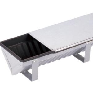 Quality Food Grade Alusteel Triangular Crimped Cake Mould wholesale