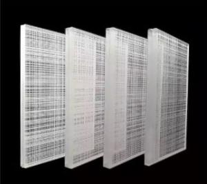 Quality Clear Tempered Ribbed Moru Carving Glass Panels Toughened Fluted Reeded For Window wholesale