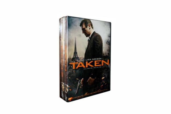 Free DHL Shipping@HOT Classic and New Release Single Movie DVD Taken 1-3 Set