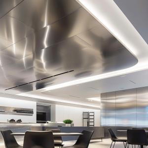 Quality Decorative Stainless Steel Ceiling Systems With Unique Patterns wholesale