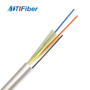 Quality GJYRCH SM G652D G657A Steel Wire FTTH Fiber Optic Cable Indoor Outdoor wholesale