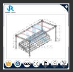 Temporary 2 - 20 Rows Steel Grandstand Chair System For University Event