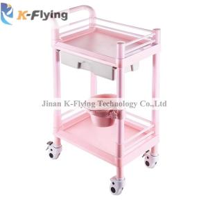 Quality Universal Castors Mobile Dental Instrument Trolley For Health Care wholesale