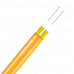 Quality G652D G657A OM1 OM2 OM3 GJSJBV Duplex Indoor Fiber Cable wholesale