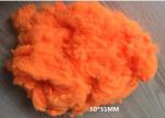 SGS Dope Dyed Polyester Synthetic Fibre 20D 65mm